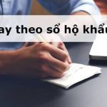 Đều kiện vay bằng sổ hộ khẩu đơn giản